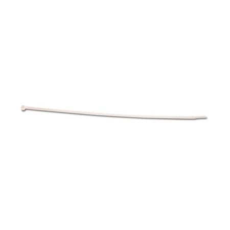 Tatco Products Cable Tie, 8 in L, Natural, Nylon, 50 lb Strength, 1000 PK 22200